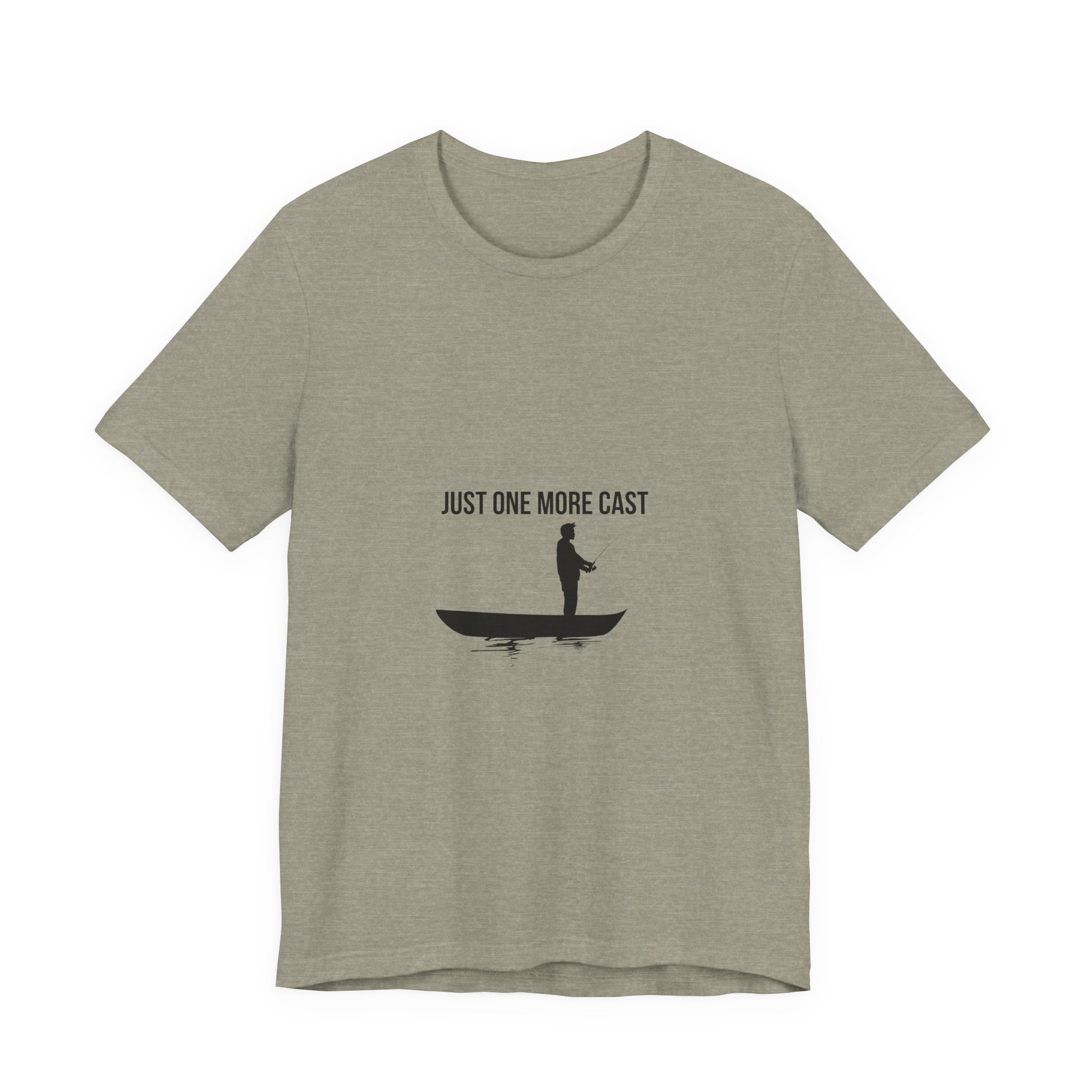 Just One More Cast Fishing Tee — Angler Boat T‑Shirt