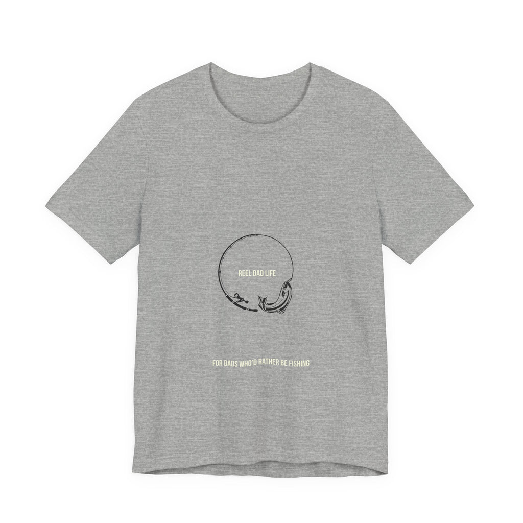 Fishing Dad T-Shirt — "Would Rather Be Fishing" Tee for Fathers