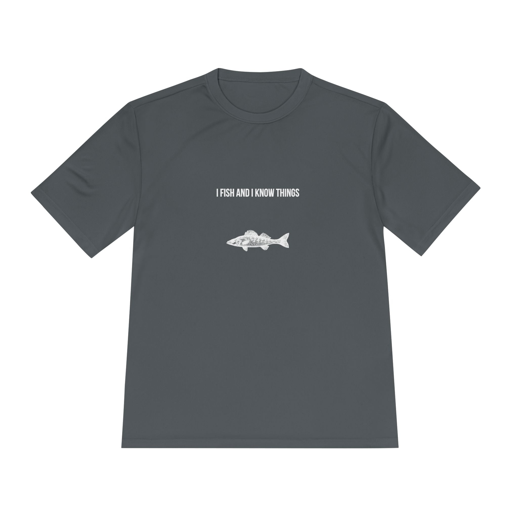 I Fish And I Know Things Tee — Funny Fishing Shirt for Anglers