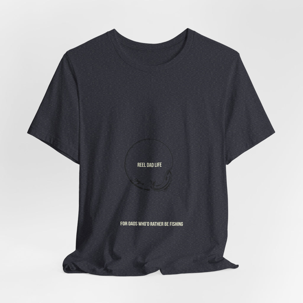 Fishing Dad T-Shirt — "Would Rather Be Fishing" Tee for Fathers