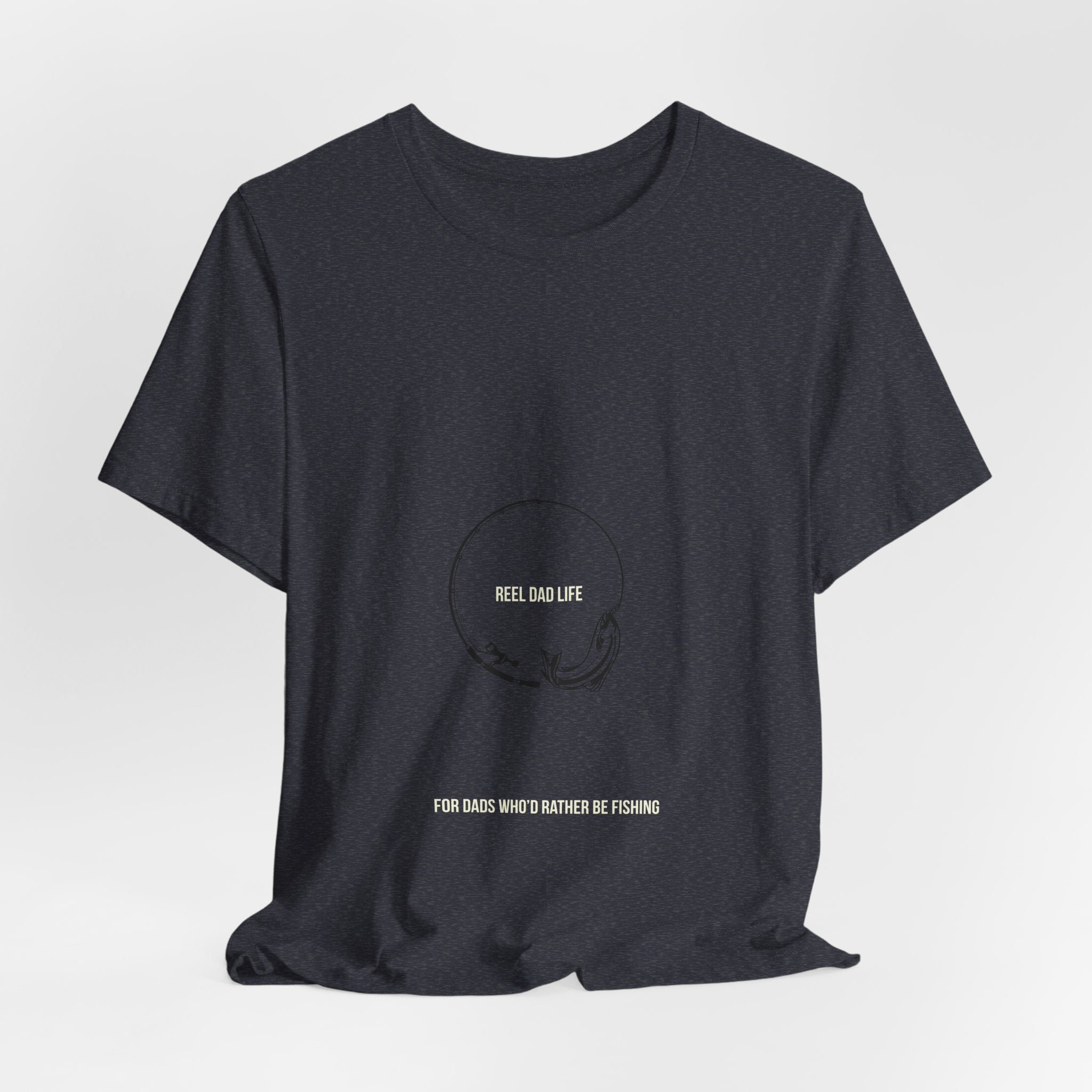 Fishing Dad T-Shirt — "Would Rather Be Fishing" Tee for Fathers