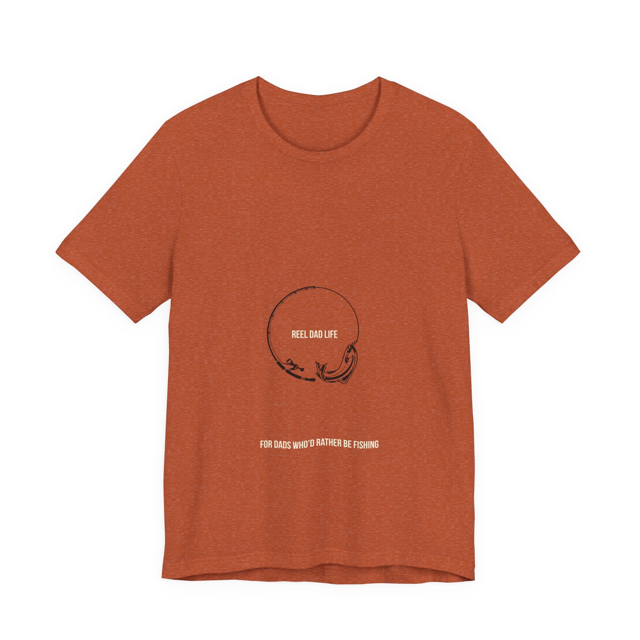 Fishing Dad T-Shirt — "Would Rather Be Fishing" Tee for Fathers