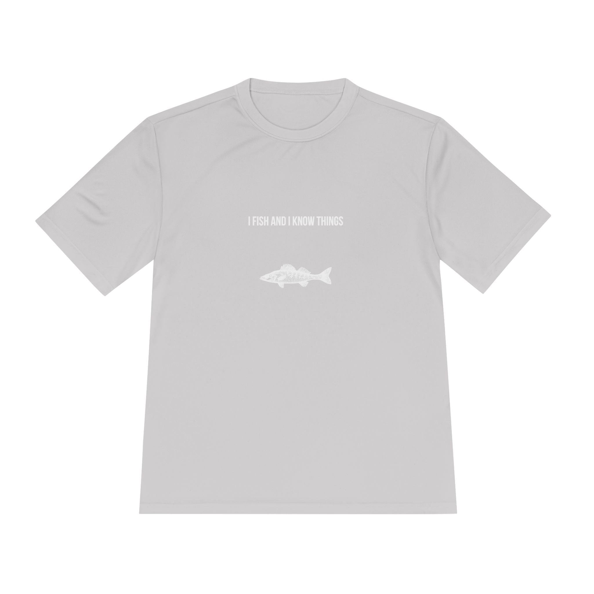 I Fish And I Know Things Tee — Funny Fishing Shirt for Anglers