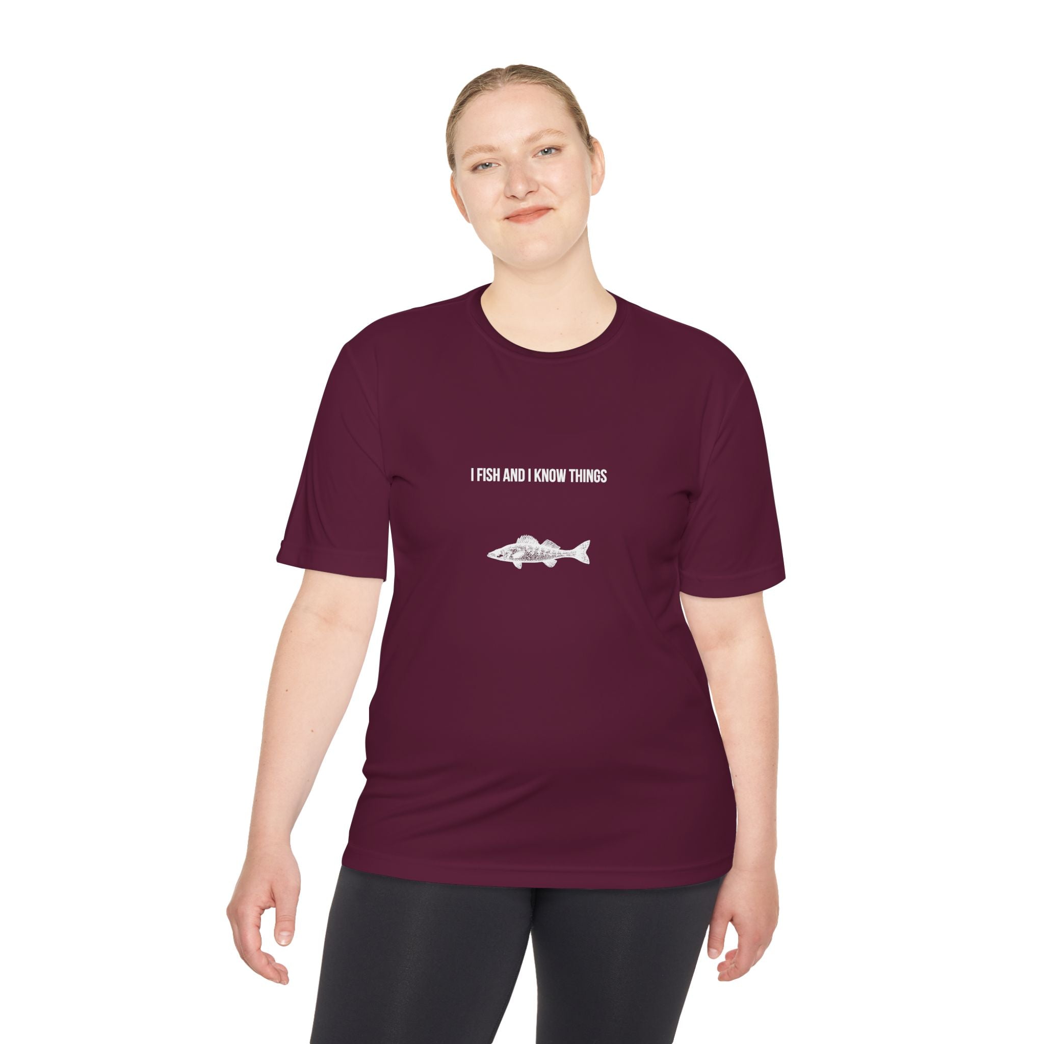 I Fish And I Know Things Tee — Funny Fishing Shirt for Anglers