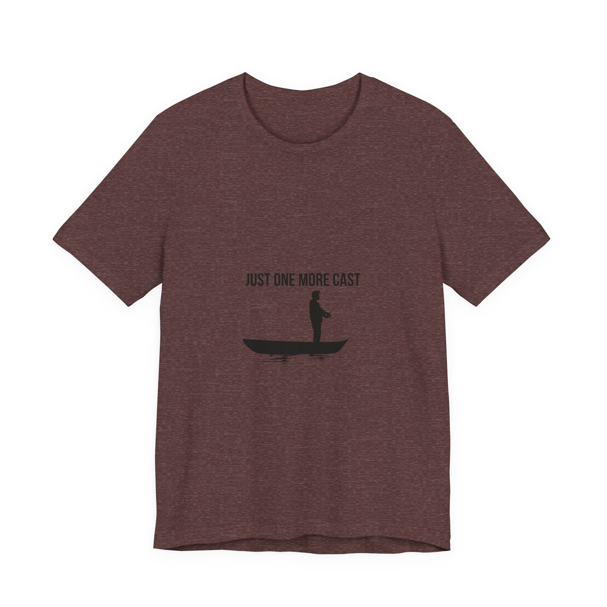 Just One More Cast Fishing Tee — Angler Boat T‑Shirt