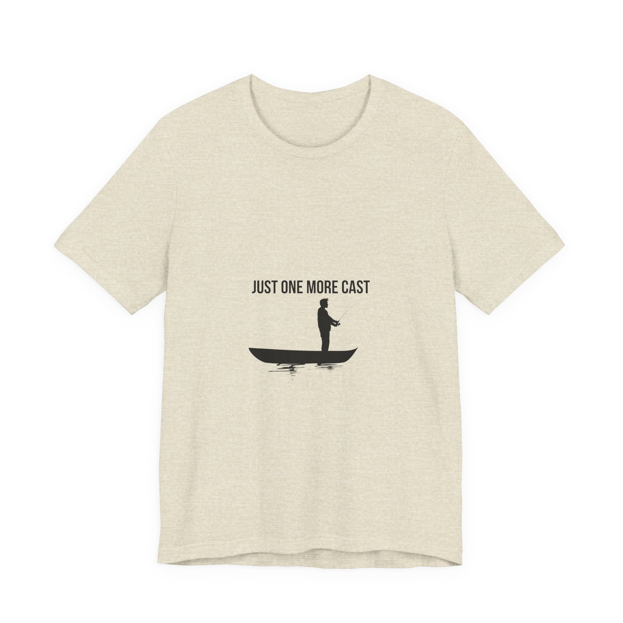 Just One More Cast Fishing Tee — Angler Boat T‑Shirt