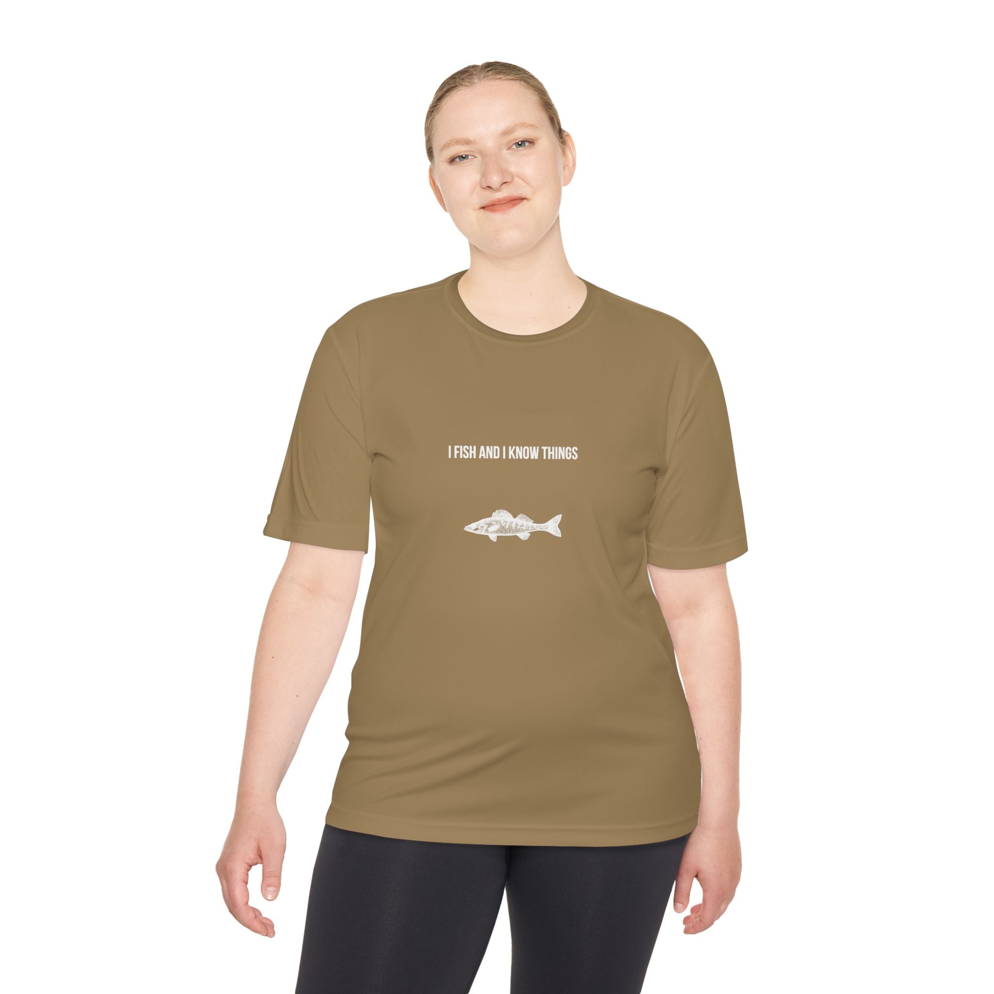 I Fish And I Know Things Tee — Funny Fishing Shirt for Anglers