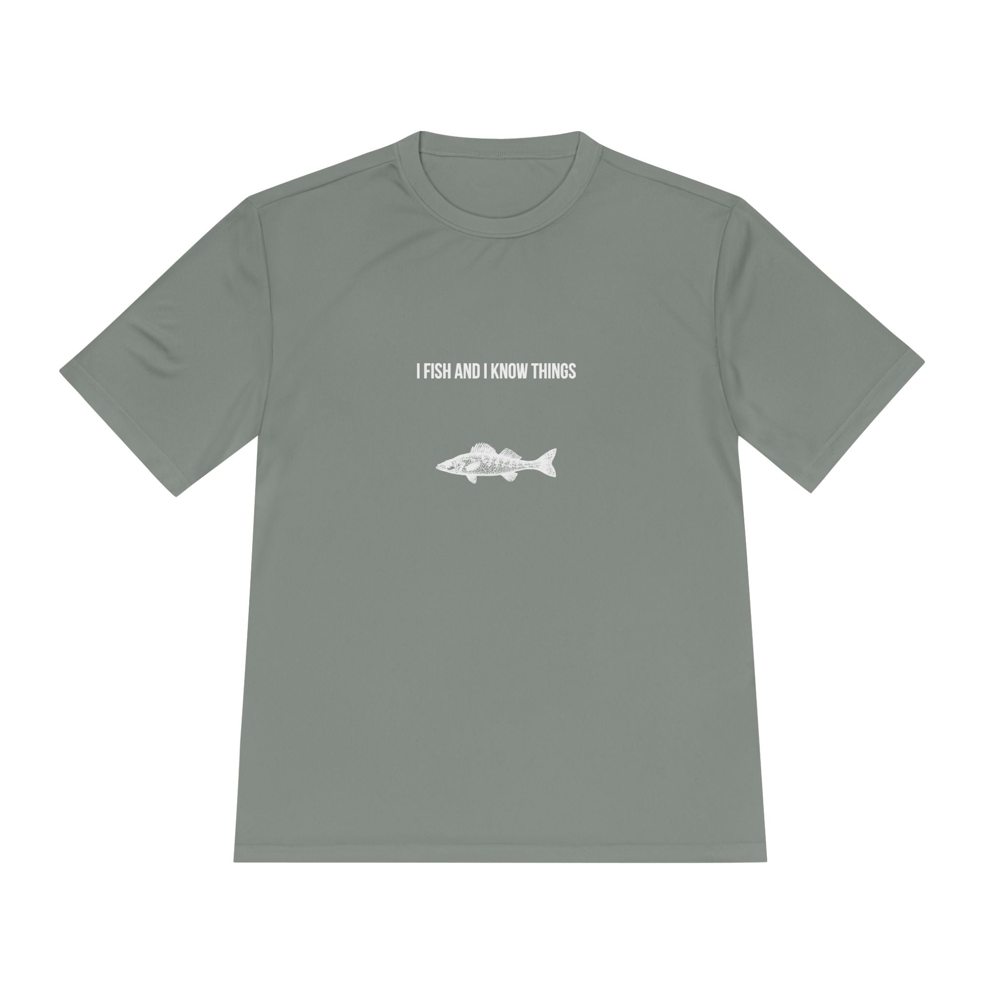 I Fish And I Know Things Tee — Funny Fishing Shirt for Anglers