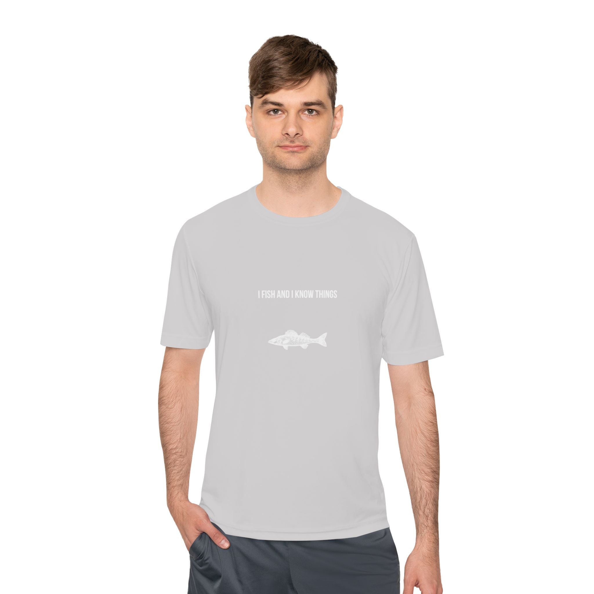 I Fish And I Know Things Tee — Funny Fishing Shirt for Anglers