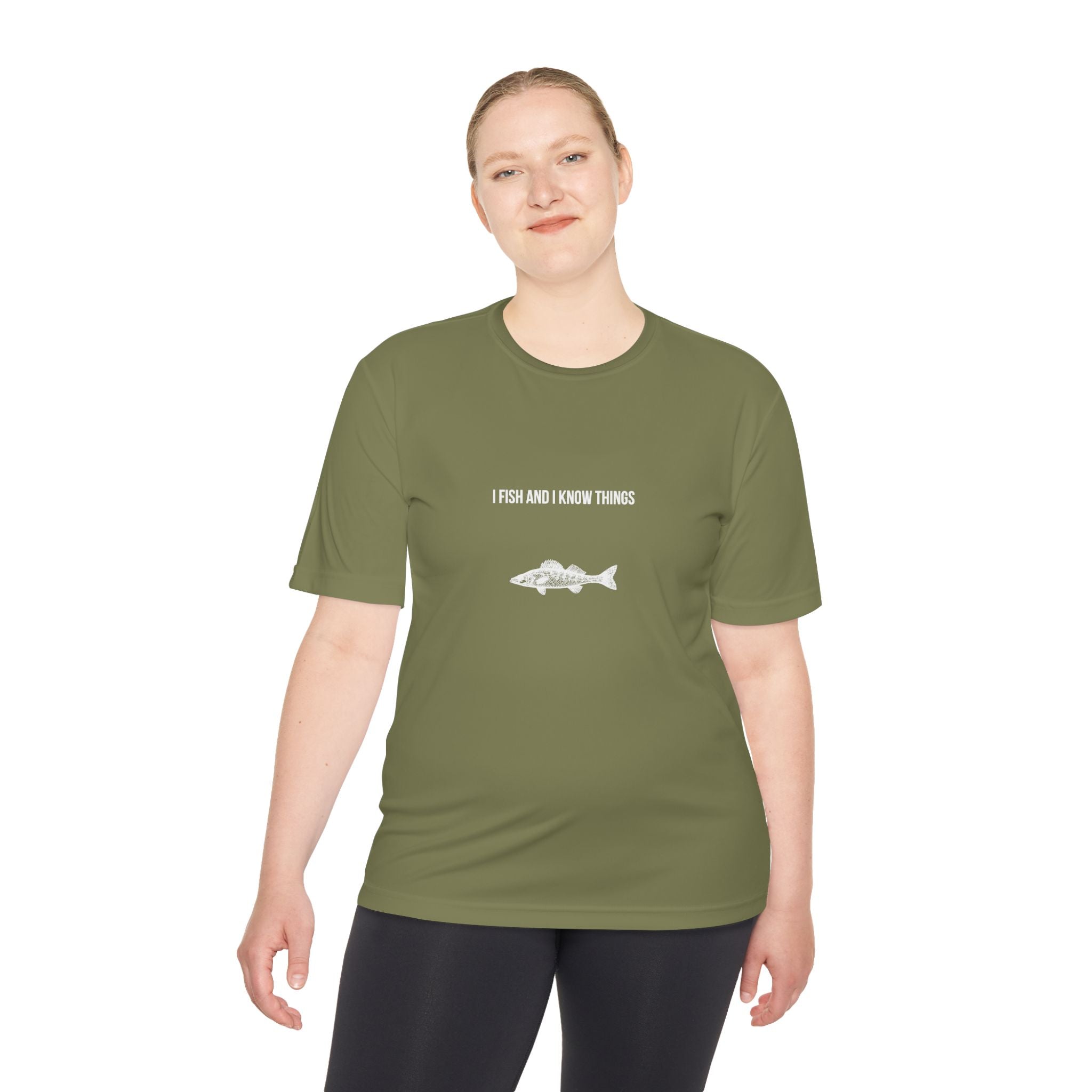 I Fish And I Know Things Tee — Funny Fishing Shirt for Anglers