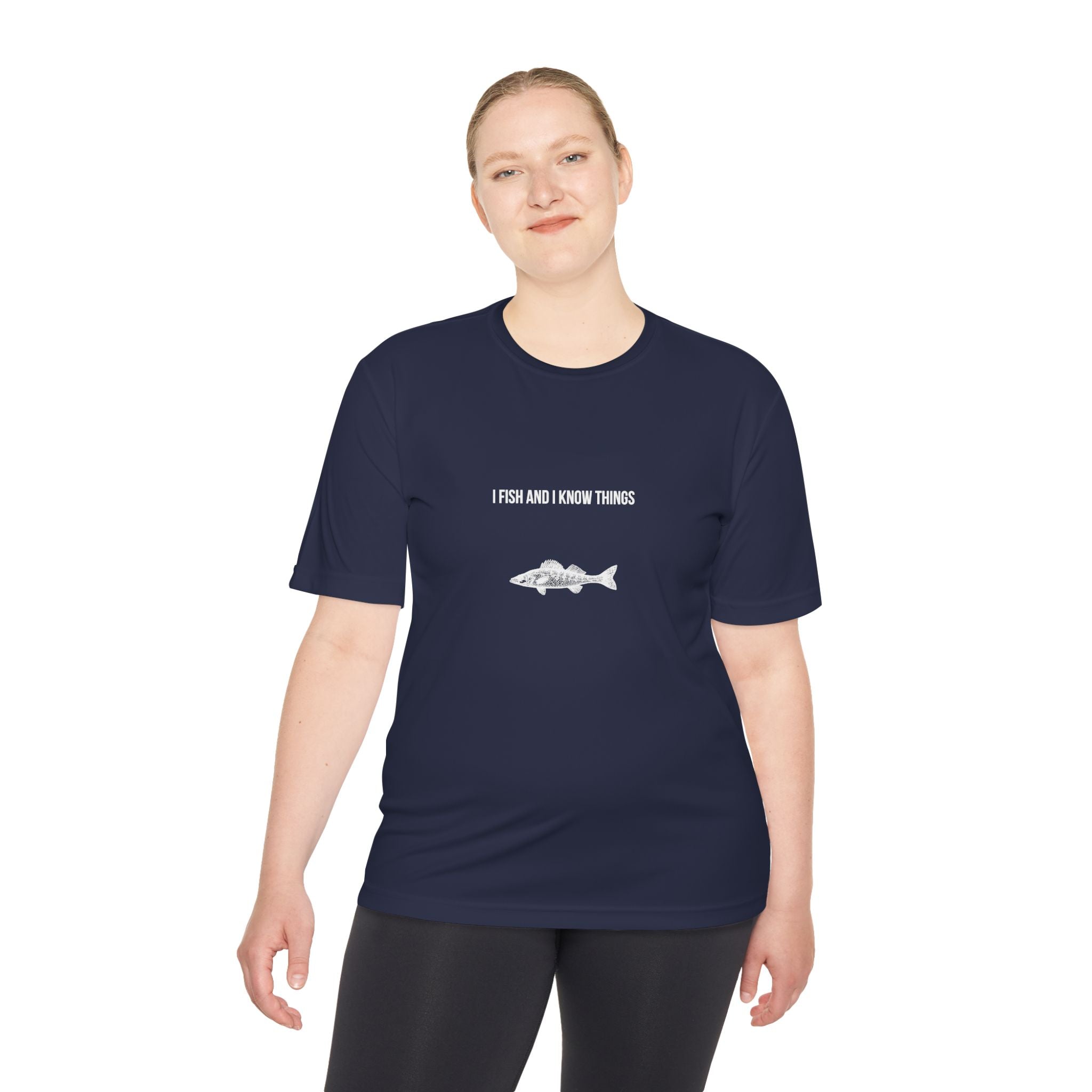 I Fish And I Know Things Tee — Funny Fishing Shirt for Anglers