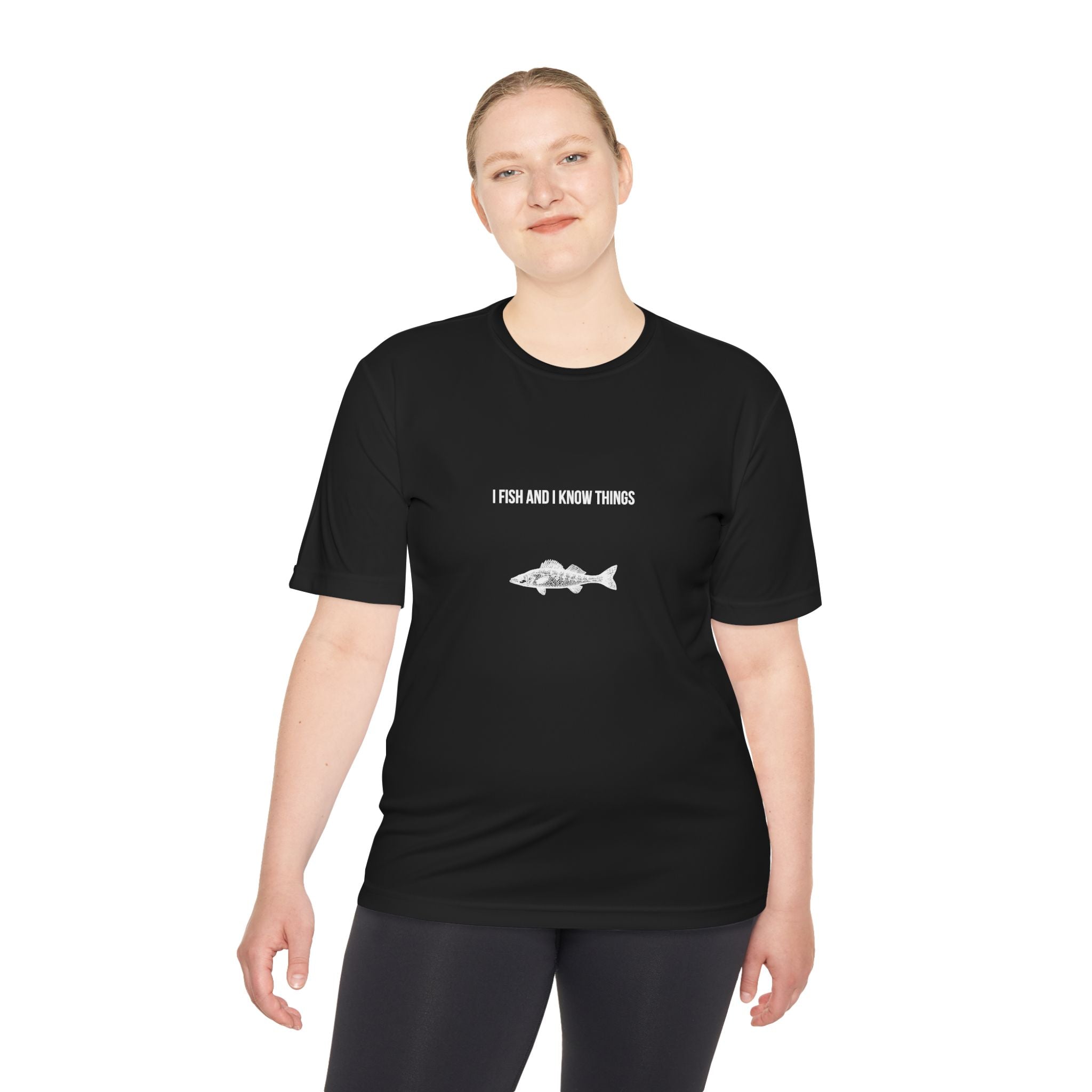 I Fish And I Know Things Tee — Funny Fishing Shirt for Anglers