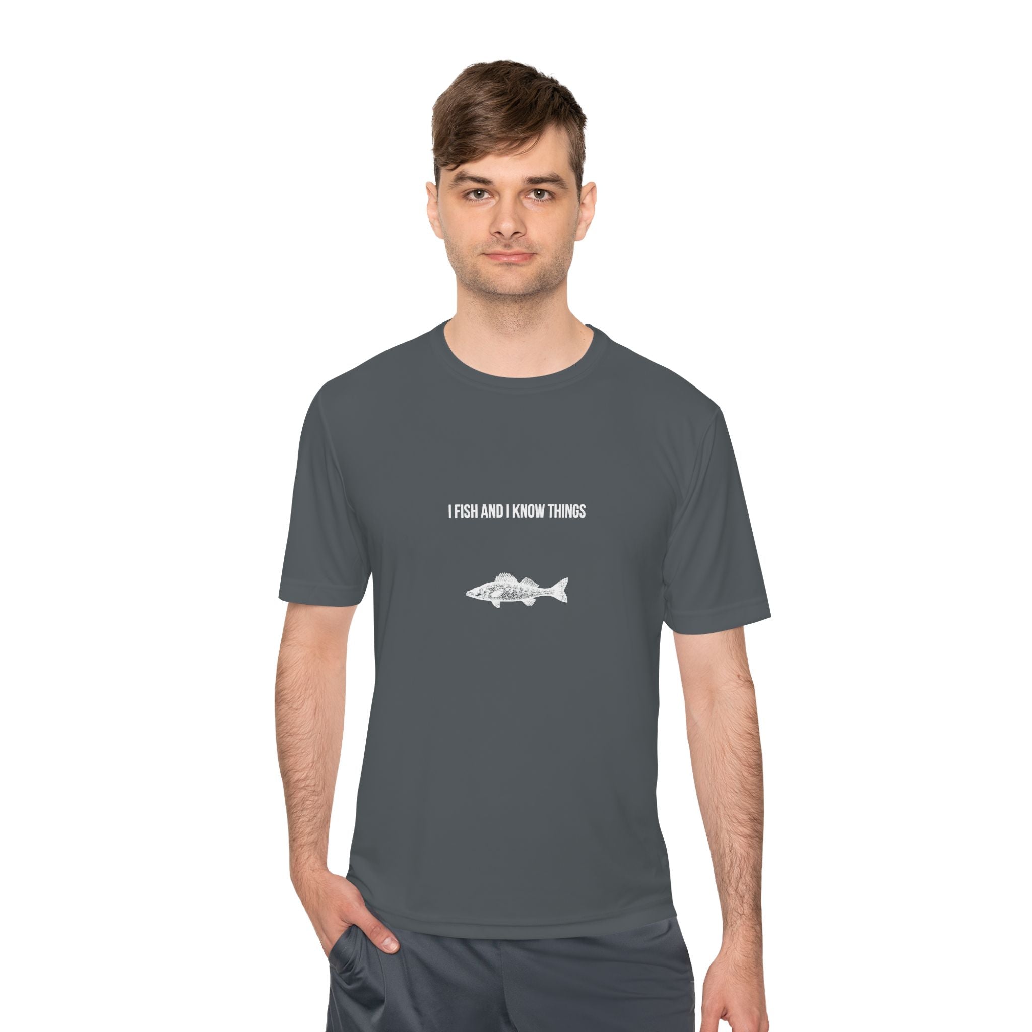 I Fish And I Know Things Tee — Funny Fishing Shirt for Anglers