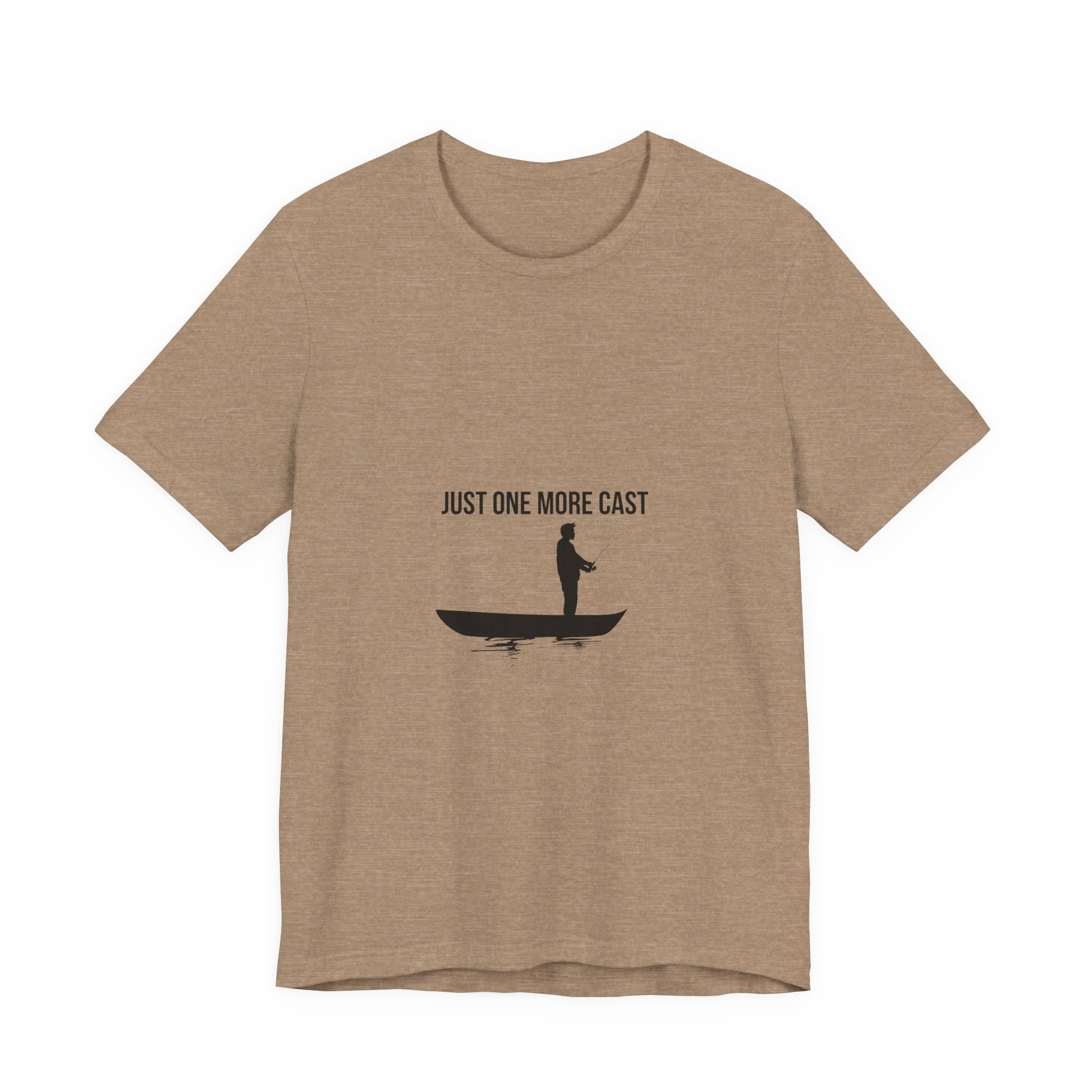 Just One More Cast Fishing Tee — Angler Boat T‑Shirt