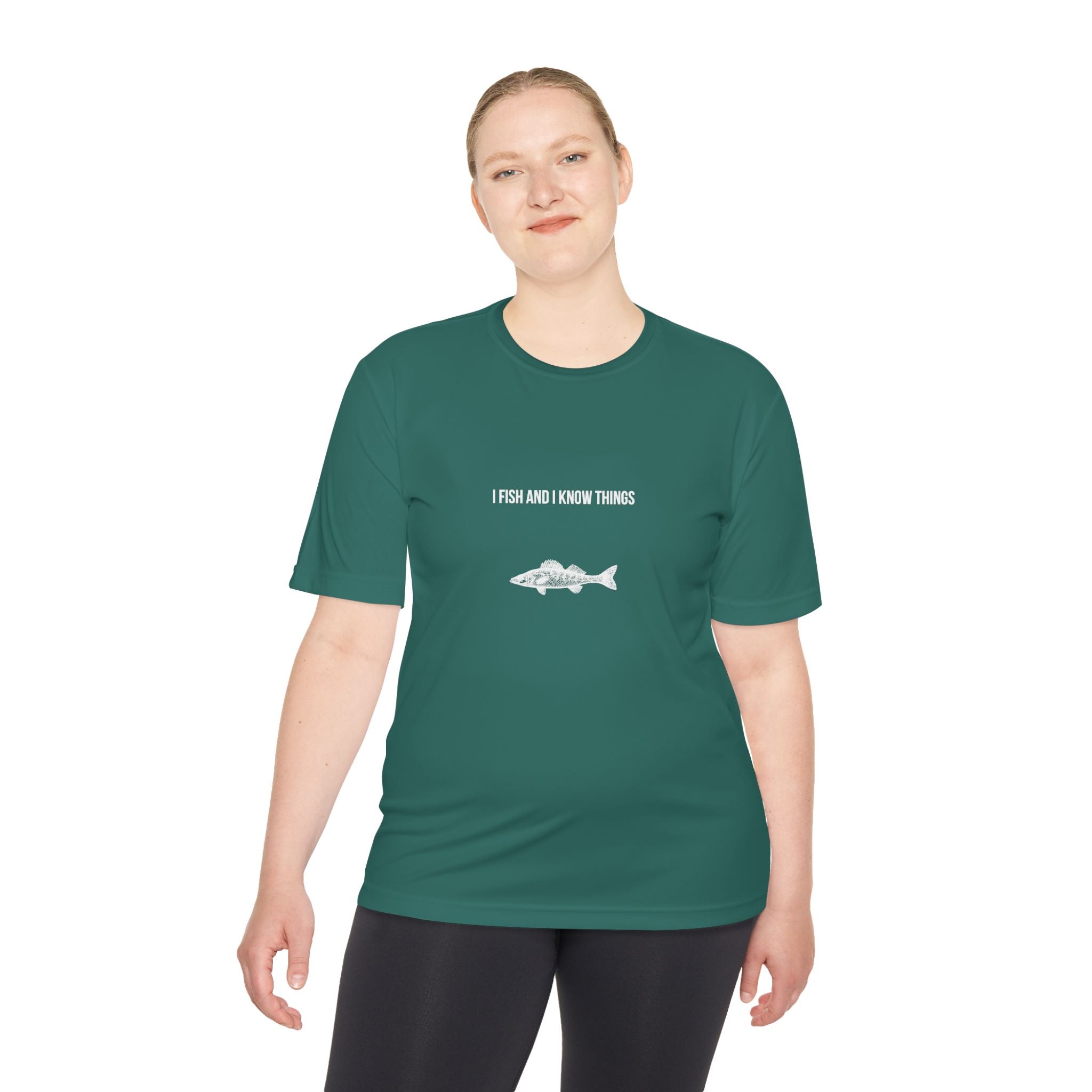 I Fish And I Know Things Tee — Funny Fishing Shirt for Anglers