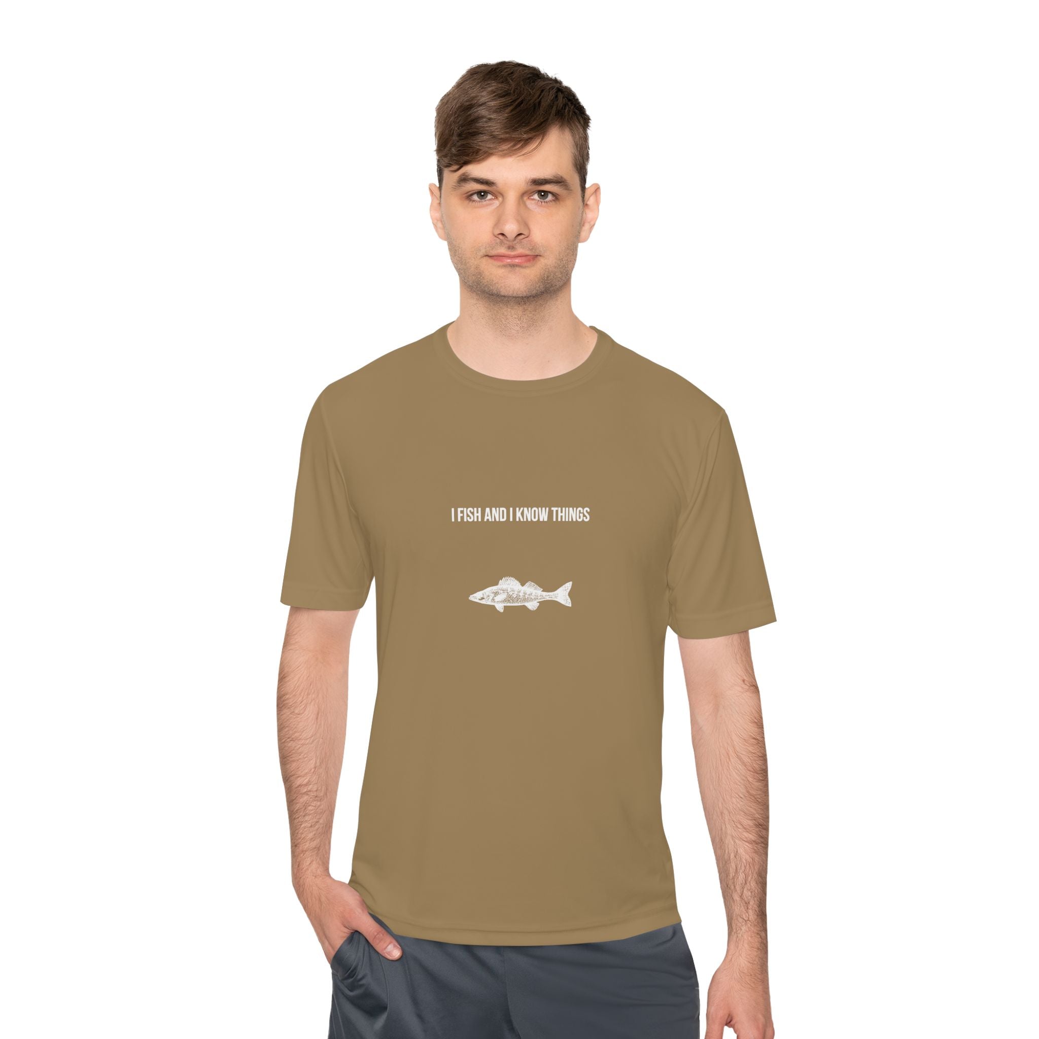 I Fish And I Know Things Tee — Funny Fishing Shirt for Anglers